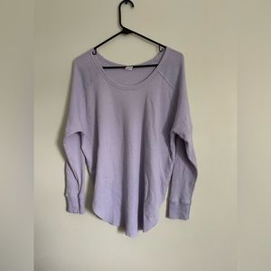 Aritzia TNA Waffle Knit Longsleeve